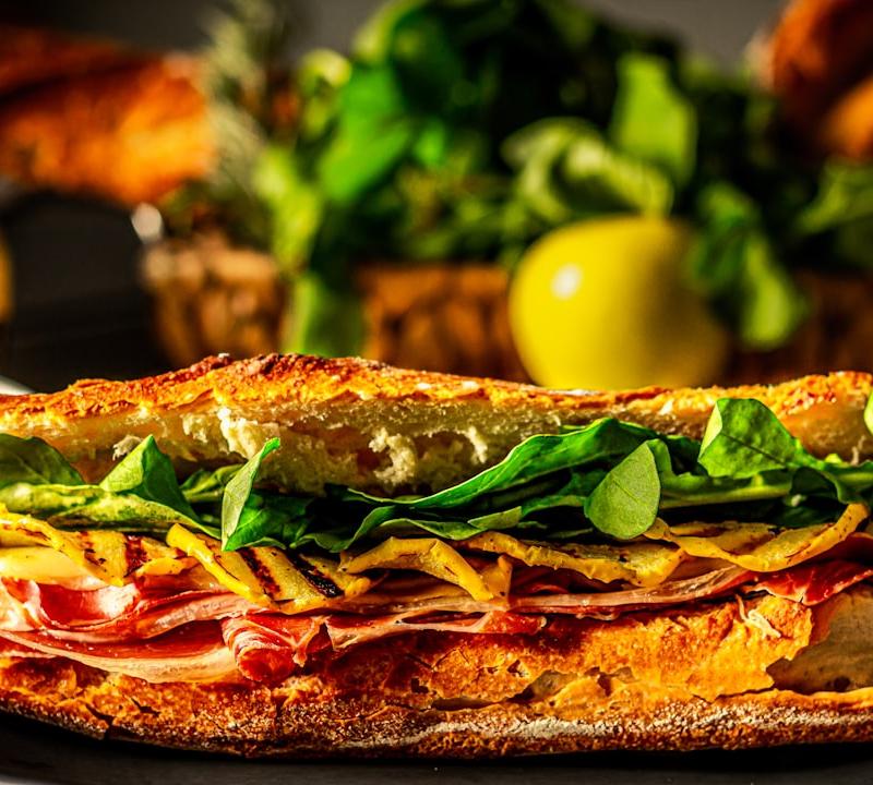 Honey Ham & Swiss Sandwich