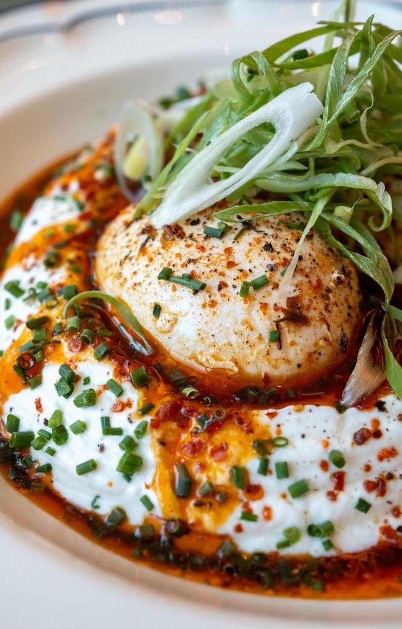 Turkish Eggs with Paprika Butter