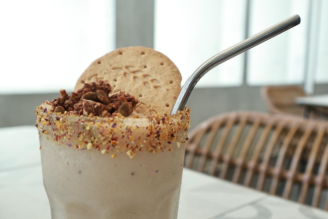 5-Min Banana Cream Milkshake