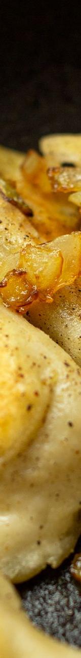 Sheet Pan Sausage & Pierogi with Caramelized Cabbage