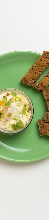 Buttery Soy Scrambled Eggs with Scallions