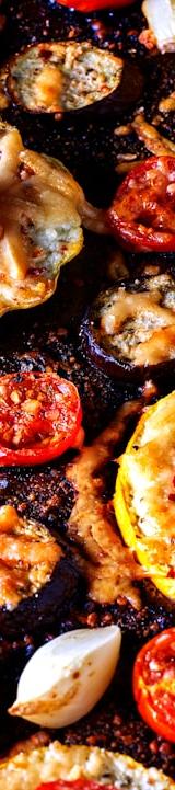 Sheet Pan Roasted Zucchini & Summer Veg