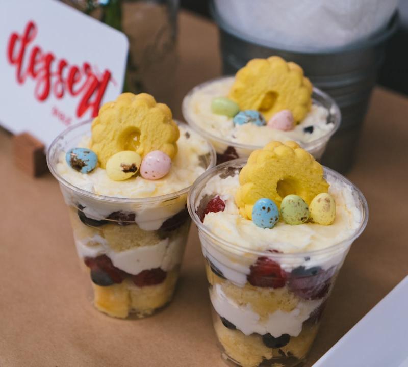 5-Min Cherry Pie Parfaits
