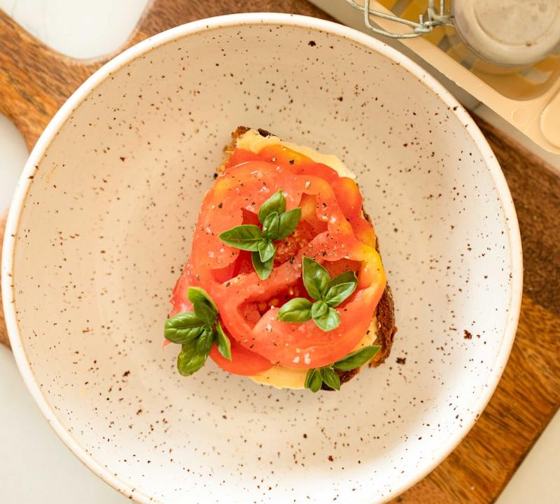 Tomato Mayo Toast