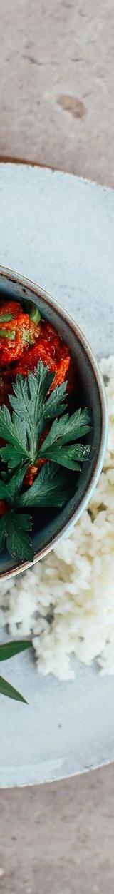 Harissa Meatballs with Whipped Feta & Rice