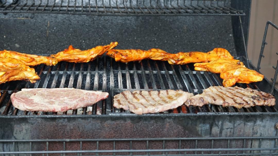 Grilled BBQ Chicken Thighs & Steaks