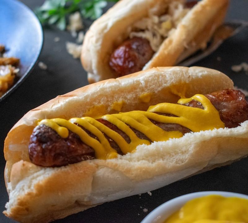 Bacon-Wrapped Hot Dogs