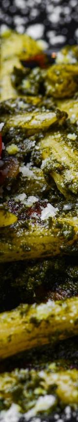 Bowtie Pesto Pasta with Cherry Tomatoes