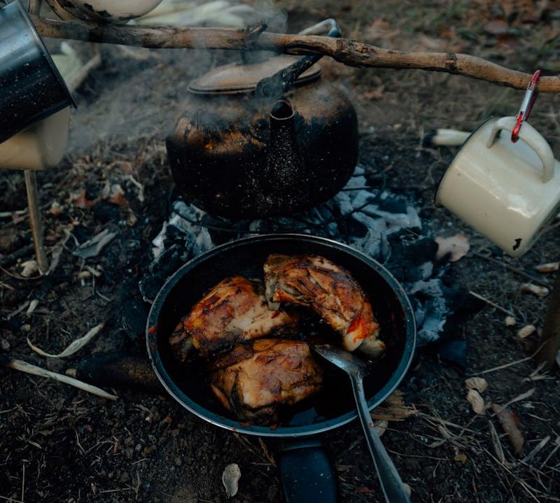 Crispy Skillet Chicken Thighs