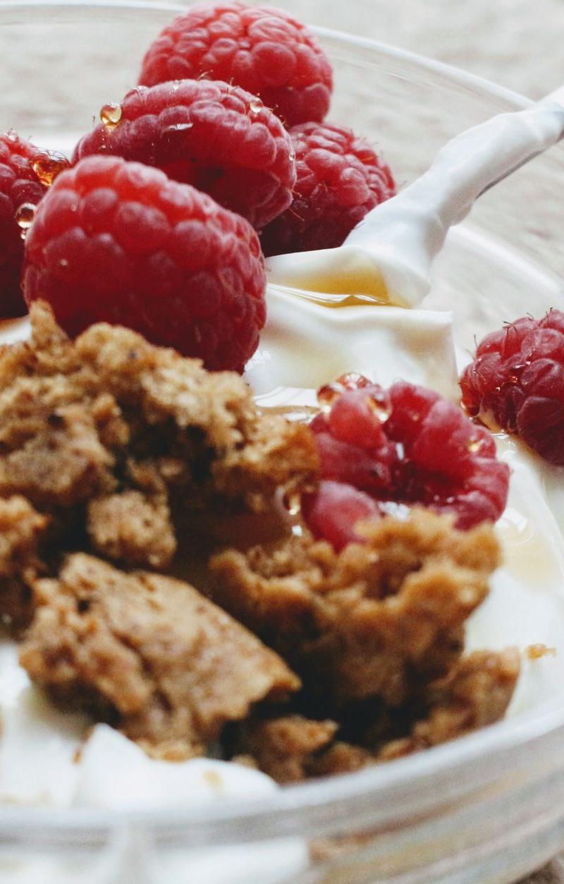 Almond Honey Yogurt Bowl