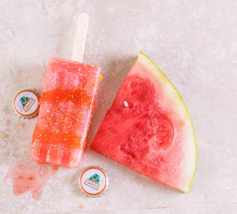 Honey-Lime Watermelon Popsicles