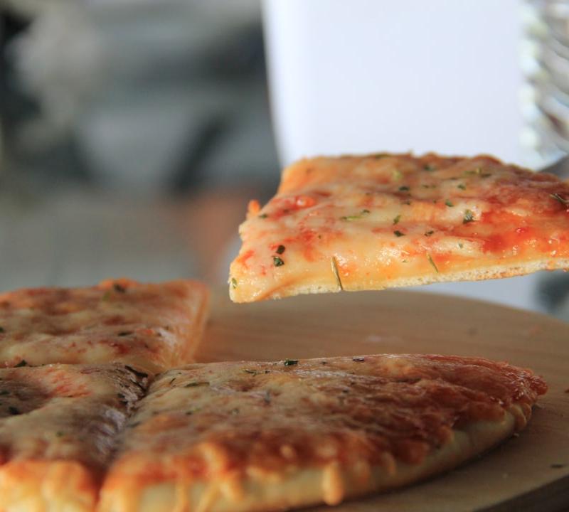 Crispy Margherita Tortilla Pizza