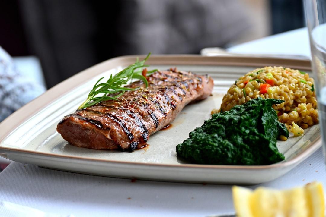 Brown Sugar Glazed Salmon with Sides