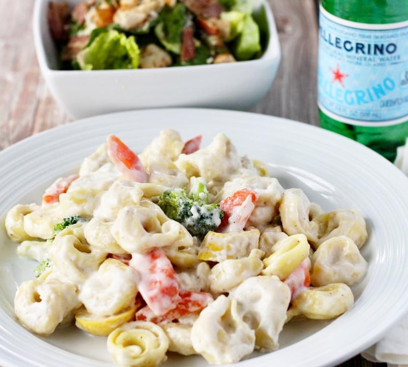10-Min Tortellini Alfredo