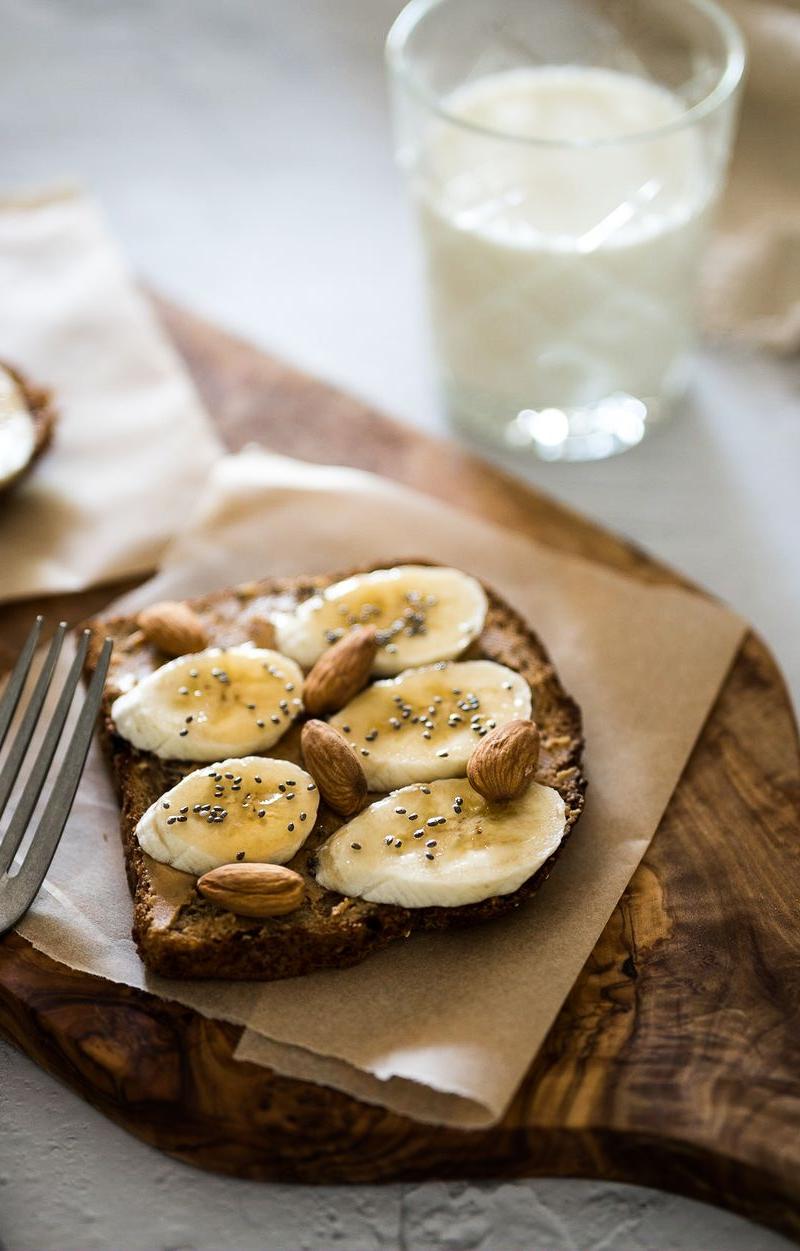 Almond Butter Banana Toast