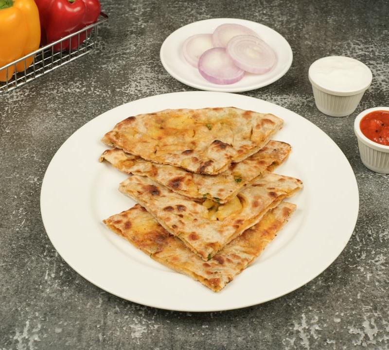 Crispy Cheese & Tomato Quesadillas