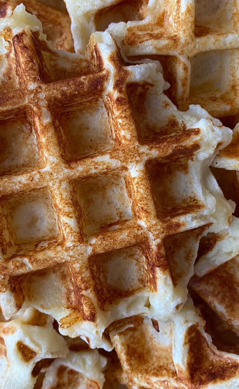 Crispy Waffle Iron Hash Browns