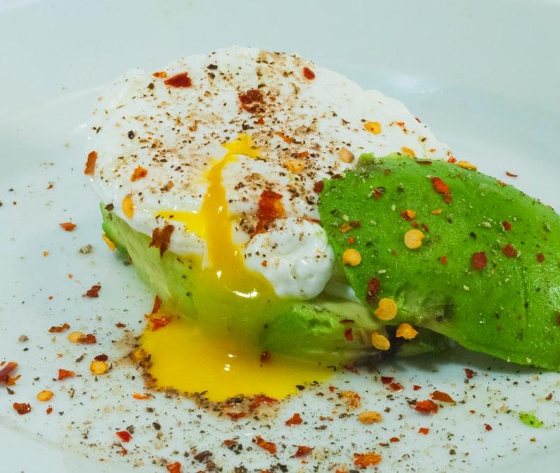 Avocado Baked Eggs