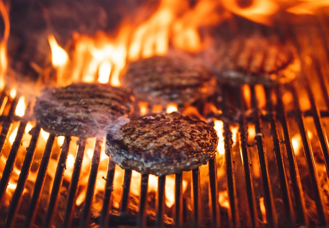 Juicy Grilled Burger Patties