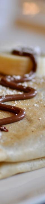 Nutella Banana Crepes