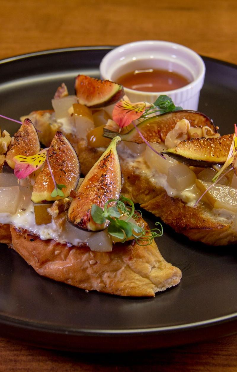Fig Jam Goat Cheese Toast