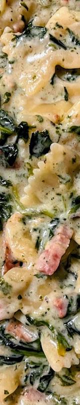 Garlic Spinach Pasta with Parmesan