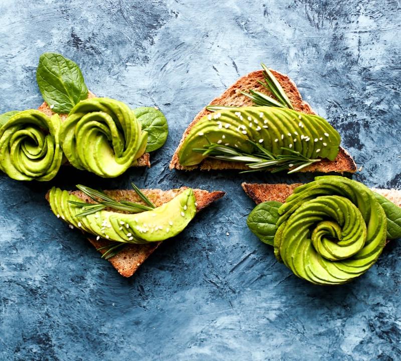 Smashed Avocado Toast with Lemon