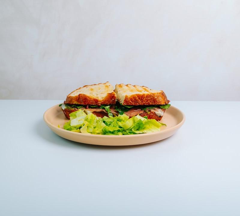 Butter-Crusted Ham & Swiss Melt