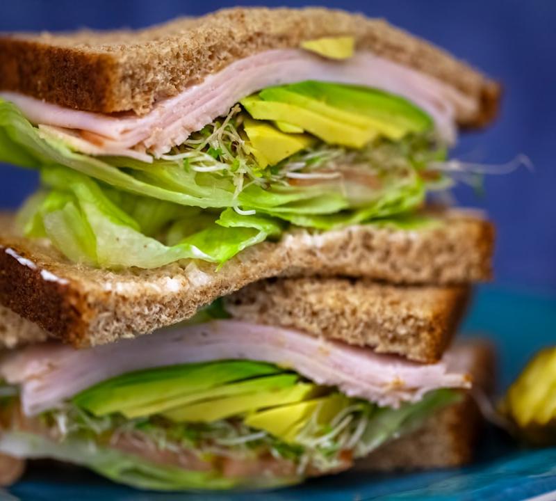 Turkey Avocado Sandwich