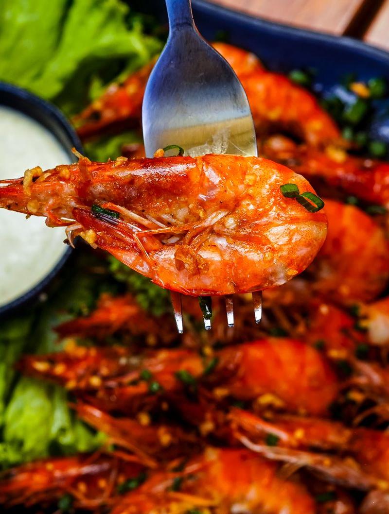 Air Fryer Sweet Chili Shrimp with Lime