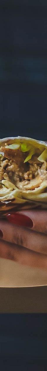 5-Min Southwest Chicken Wrap