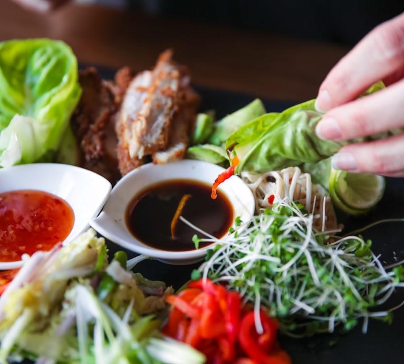Asian Turkey Lettuce Wraps