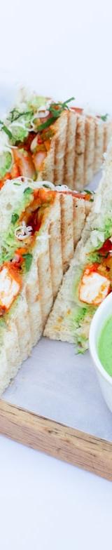 Crispy Zucchini & Mozzarella Sandwich