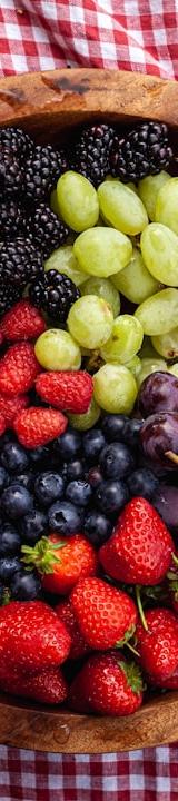 Fresh Berry Salad with Mint