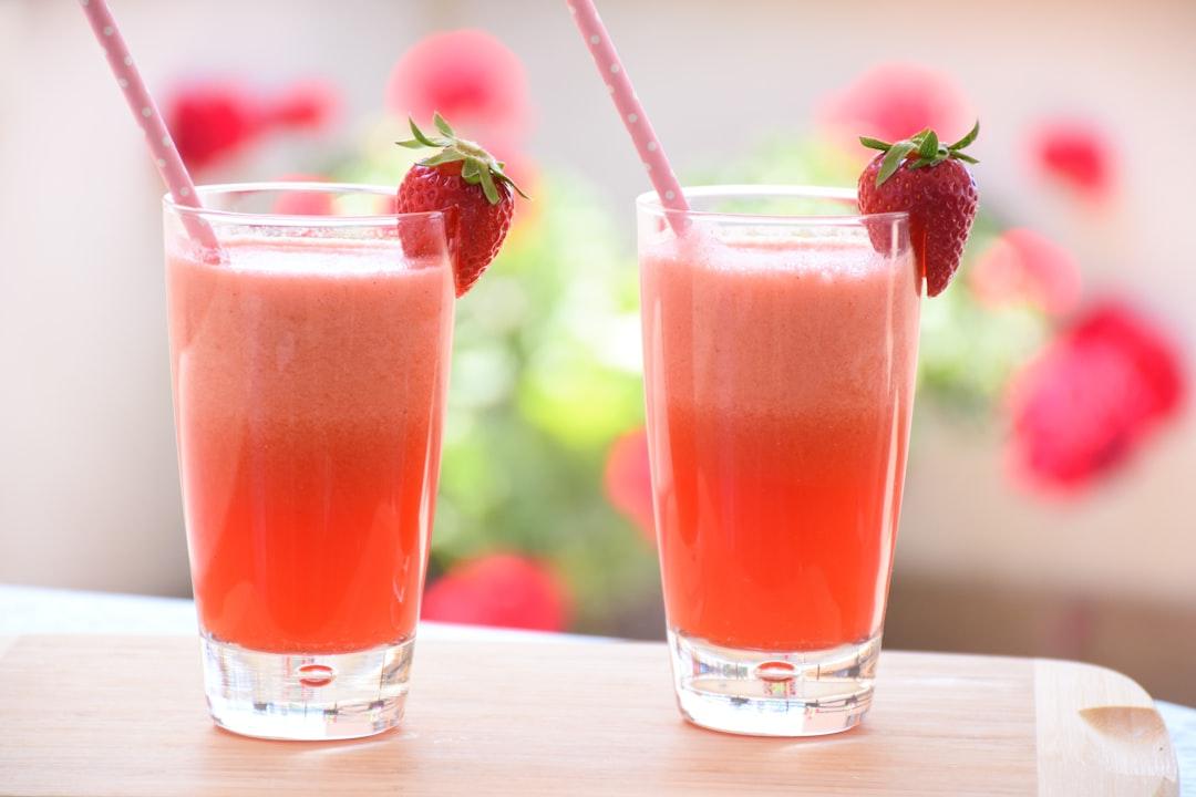 5-Minute Strawberry Peach Smoothie