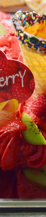 5-Min Raspberry Frozen Yogurt Swirl