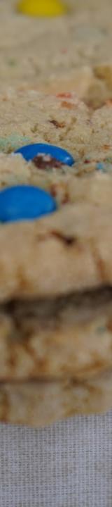 20-Min M&M Butter Cookies