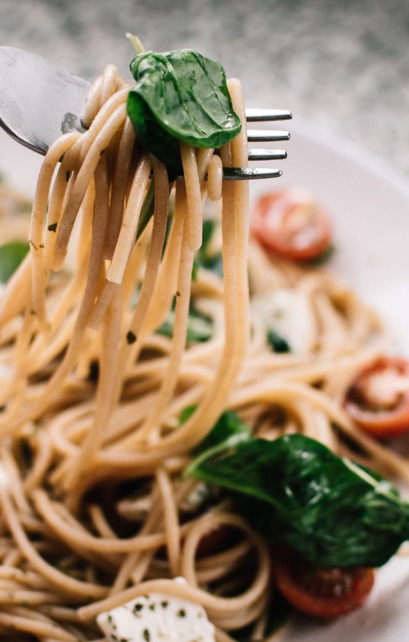 Creamy Tomato Spinach Pasta