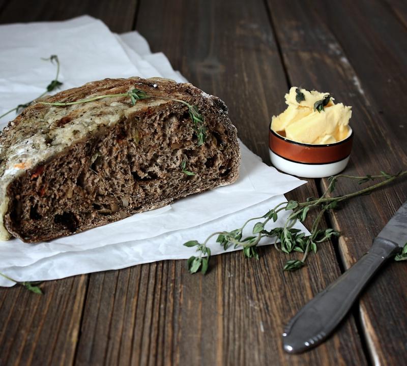 Garlic Herb Butter Log
