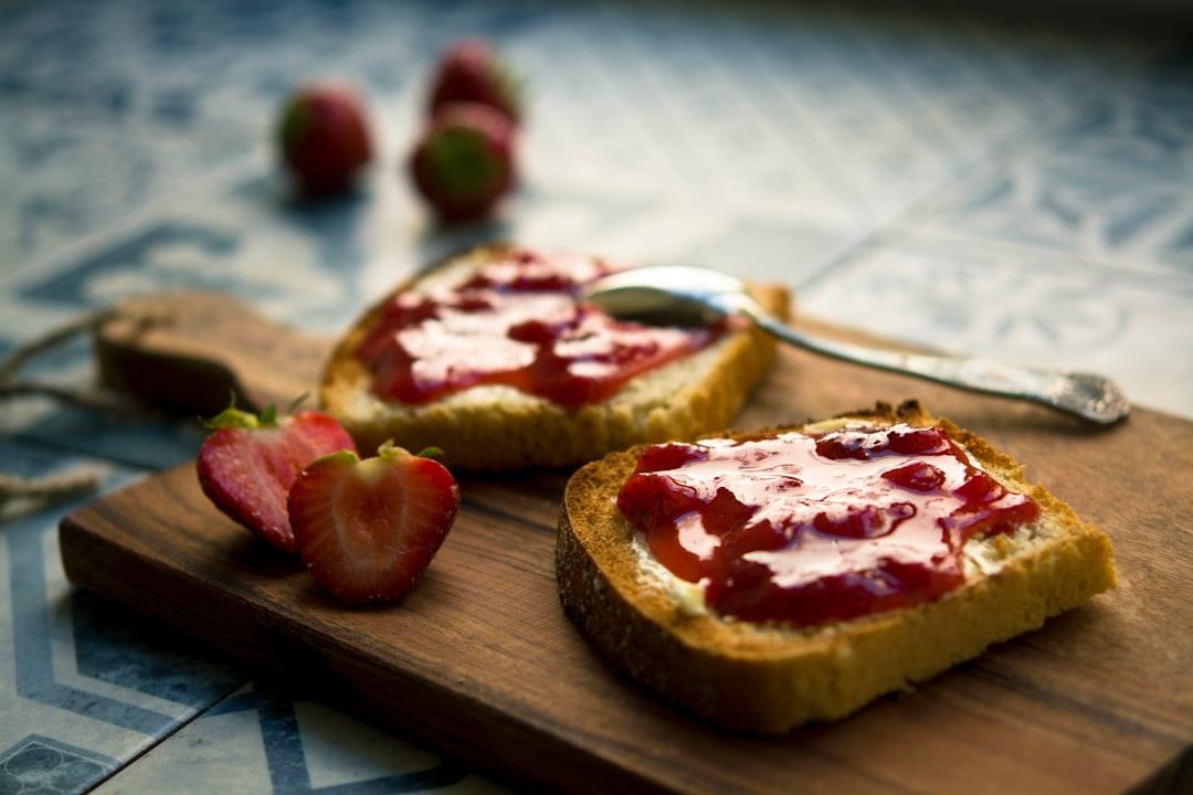 Strawberry Jam Toast