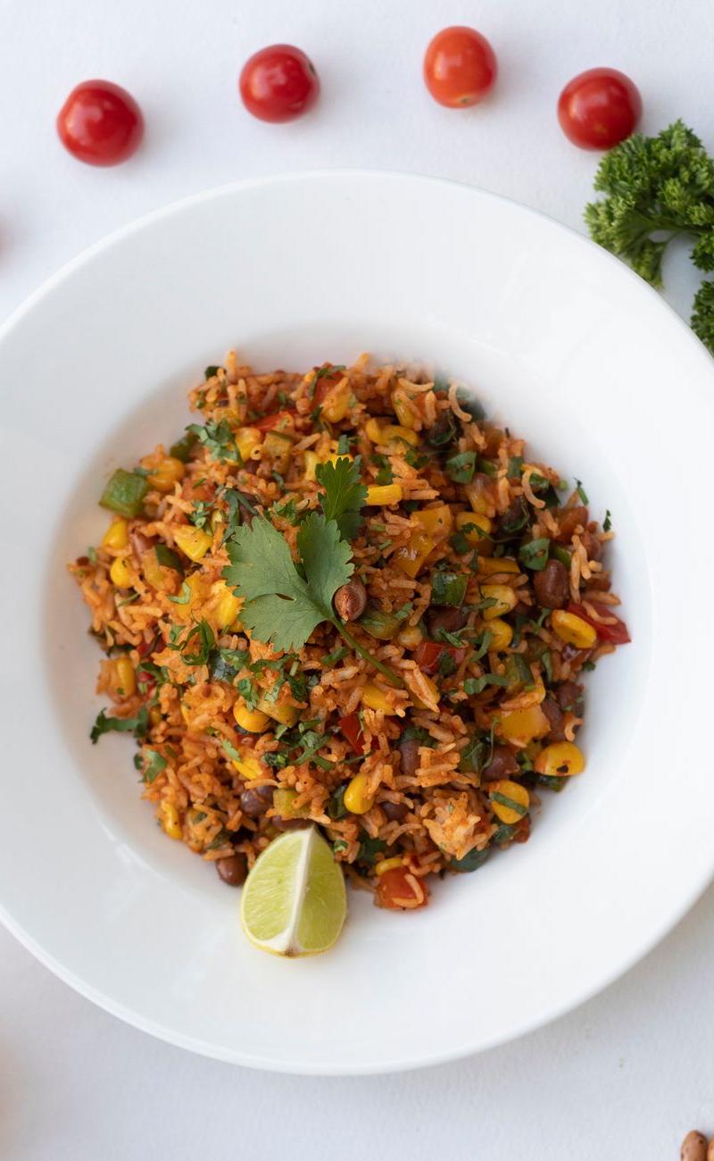 10-Min Gallo Pinto — Rice & Beans