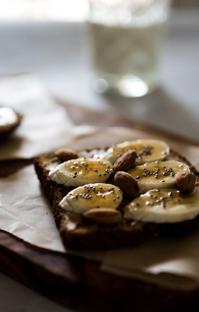 Tahini Honey Toast