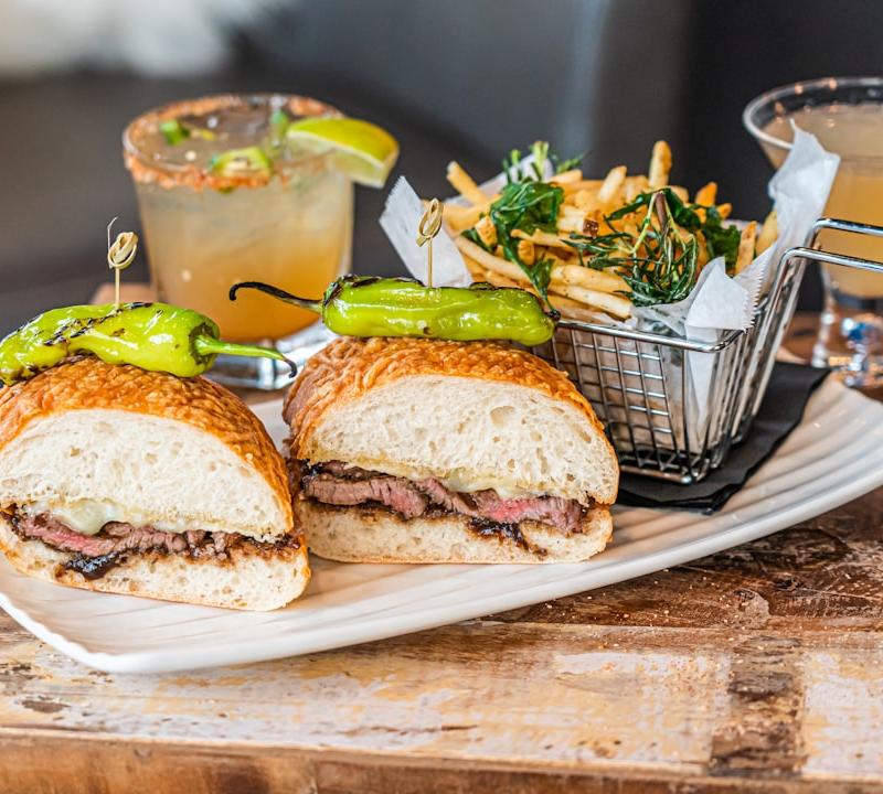 5-Min French Dip Sandwiches