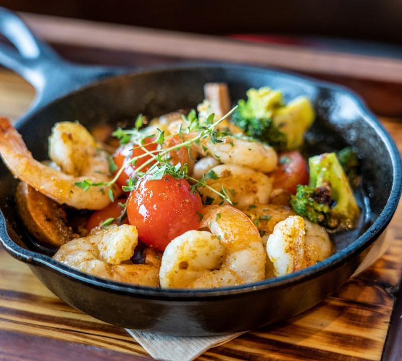 One-Pan Cajun Shrimp & Rice