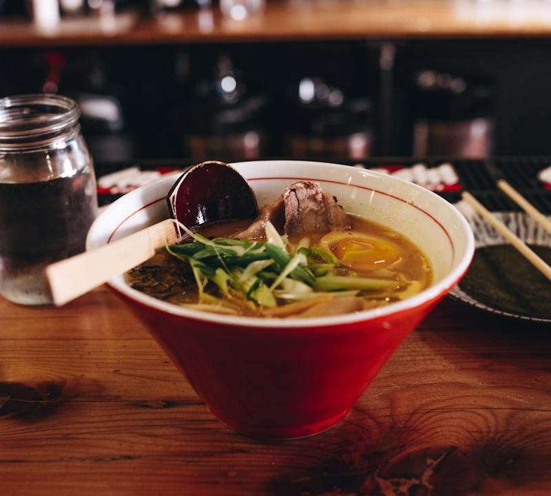 Miso Tofu Ramen with Nori