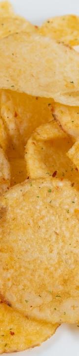 Crispy Baked Potato Chips