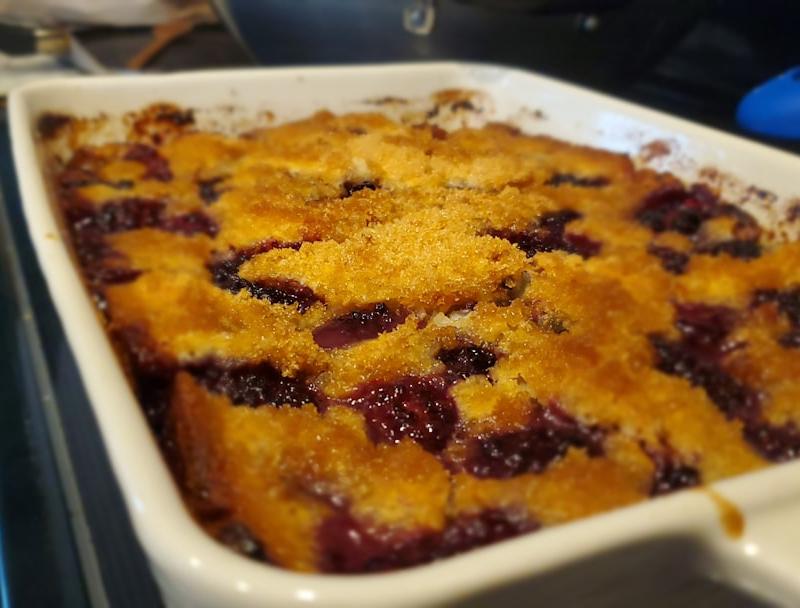 20-Min Cherry Cobbler