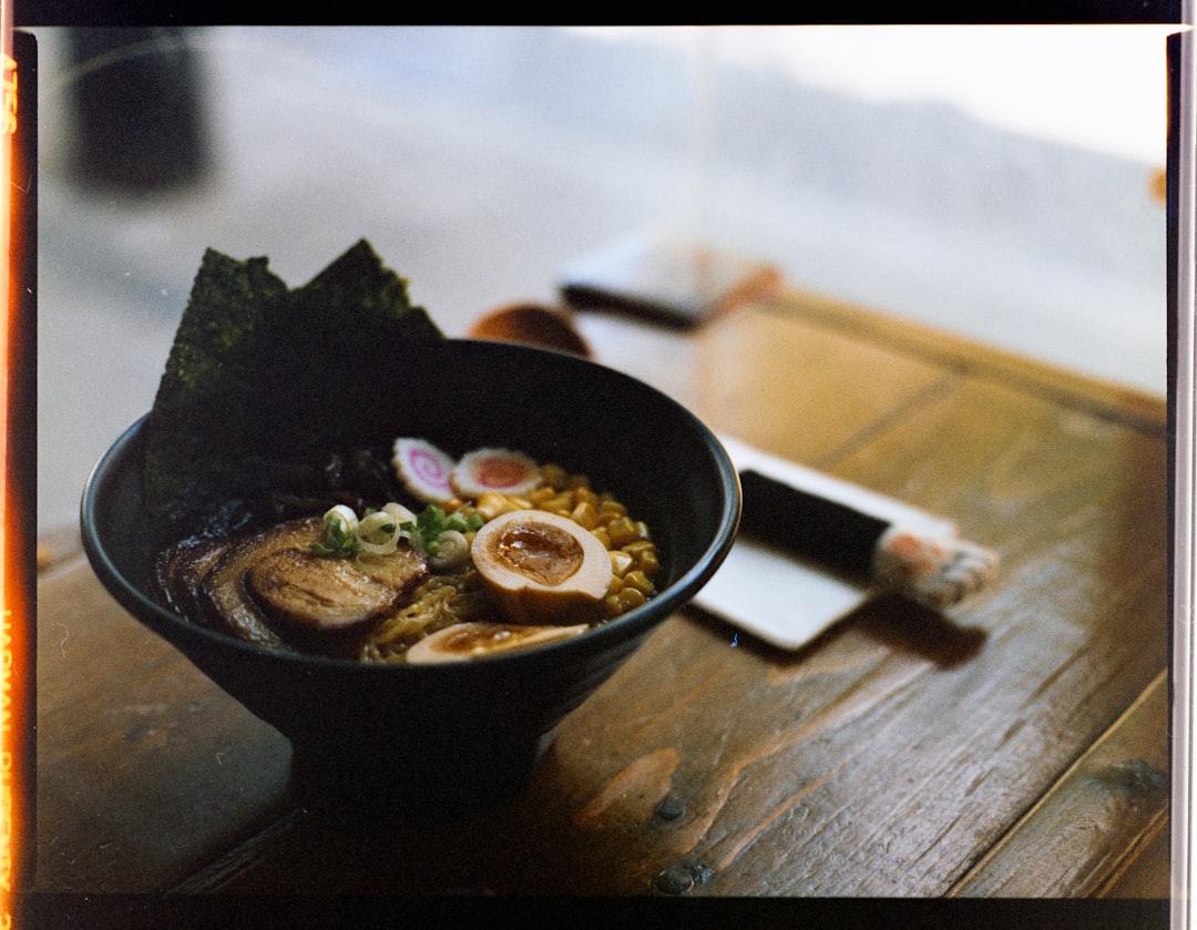 Soft-Boiled Egg Ramen Bowl