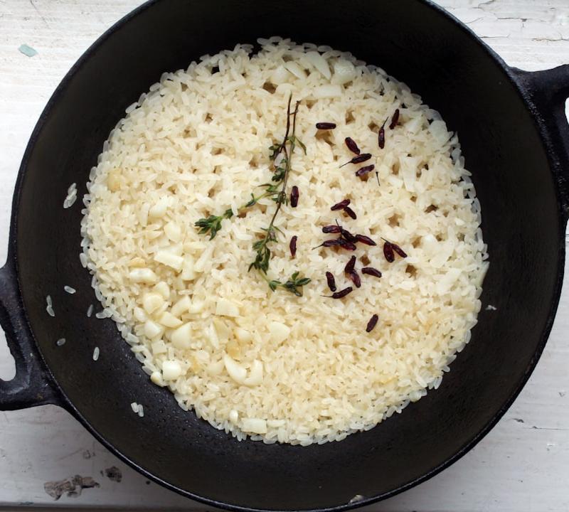 Fluffy Butter Rice Pilaf