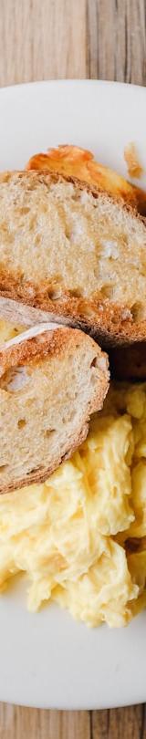 Classic Sausage, Eggs & Toast Breakfast